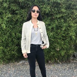 Vintage warm wool cardigan, XS / S